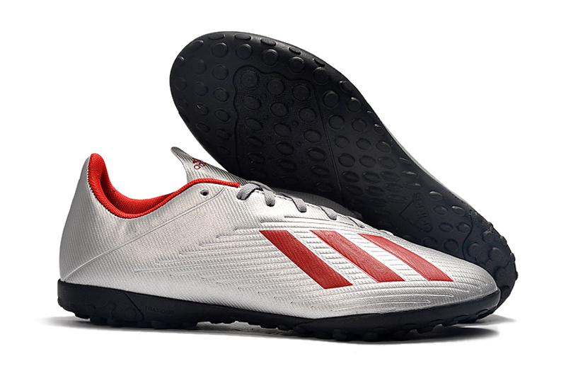 Adidas X 19.4 Artificial Soccer Shoes Silver F35344 - Enhanced Performance for Sports Enthusiasts